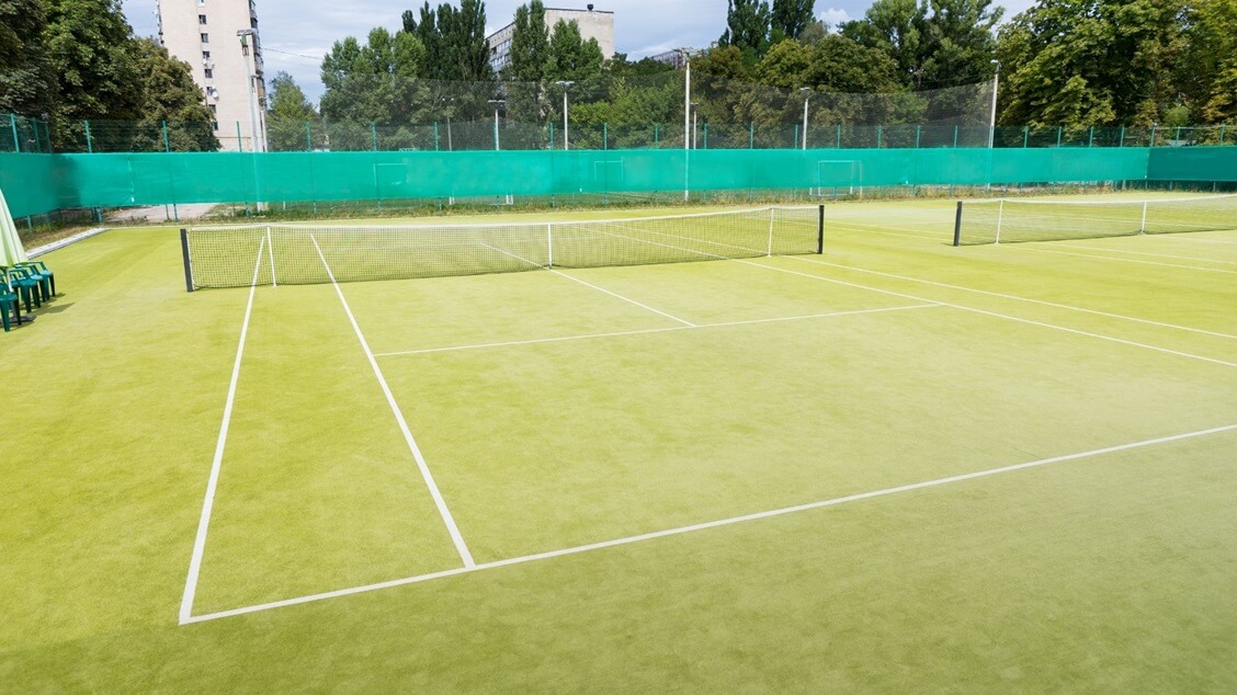 Grass Tennis Court